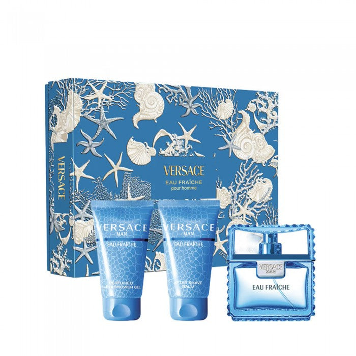 Versace Man Fraiche EDT 50 ml + SG 50 ml + ASH 50 ml H