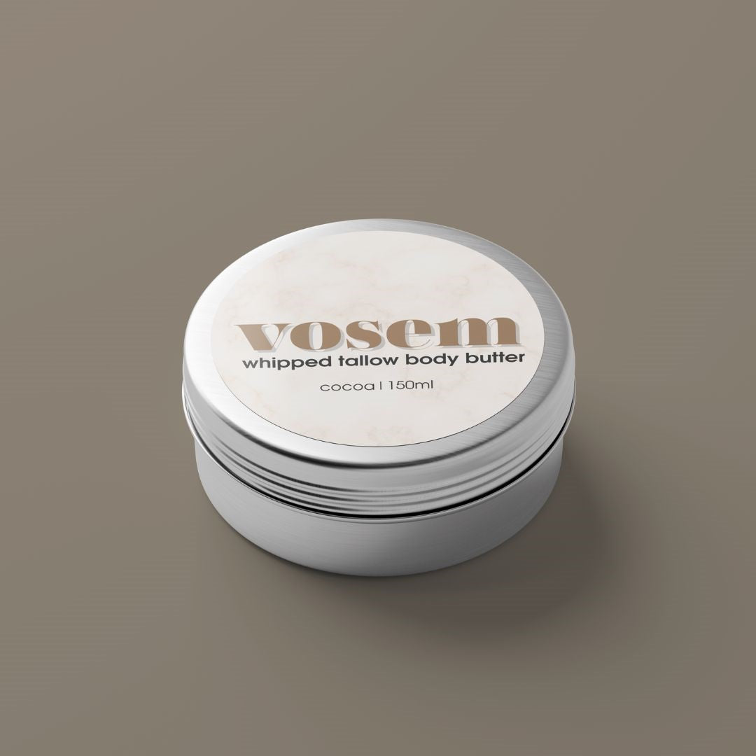 Vosem Whipped tallow Body Butter Cocoa 150 ml